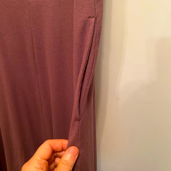 A•NEW•DAY 2XL MAUVE JERSEY DRESS - Picture 3 of 7